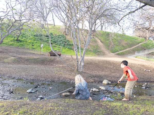 Downtown Clayton creek